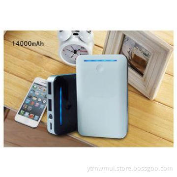 14000mAh 5v Mobile Power Bank 18650 Battery Charger Box for